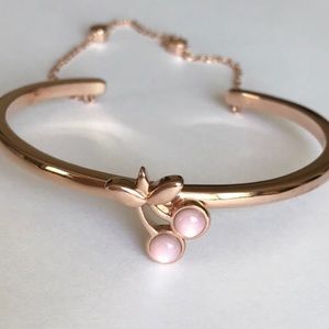 Coach Cherry Chain Cuff Bracelet